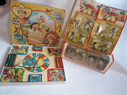 Lot de figurines western 