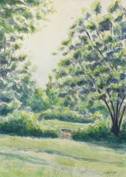 Bernard LUNEL Suite de deux huile sur toile...