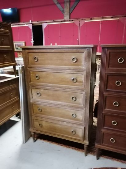 
Ensemble de 3 commodes à 5 tiroirs, style...