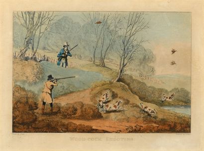 Quatre gravures Anglaises XIXème 