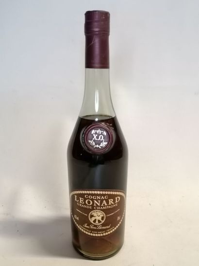 
COGNAC, LEONARD X.O 70cl (sold as is without...