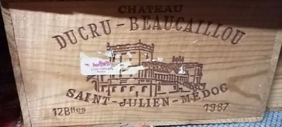 
12 bottles Château Ducru Beaucaillou,Saint...