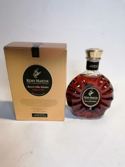 
COGNAC, REMY MARTIN Cellar n°28 35cl (sold...