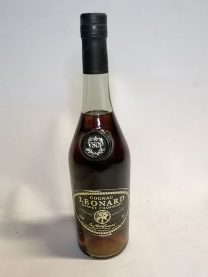 
COGNAC, LEONARD V.S.O.P 70cl (sold as is...