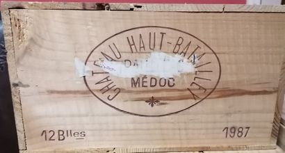 
12 bottles, Château Haut Batailley, Médoc,...