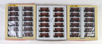 
WALTHERS

3 Coffrets soit 36 wagons(sans...