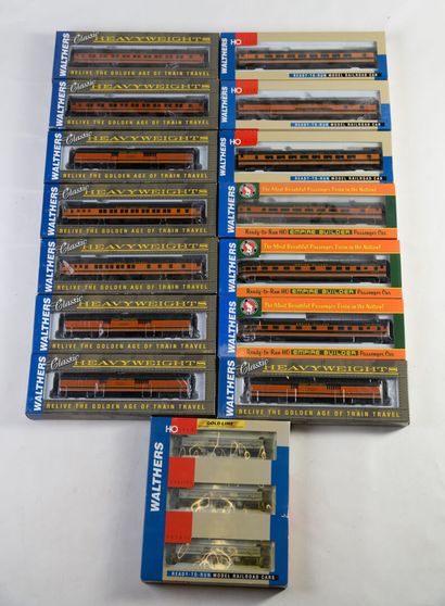 
WALTHERS






14 voitures et 3 wagons BO(sans...