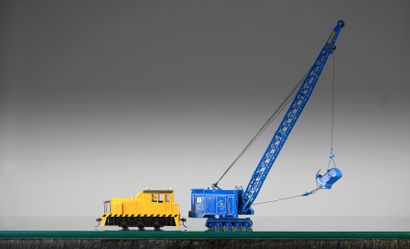 
BACHMANN 






Lot comprenant 1 Locotracteur...
