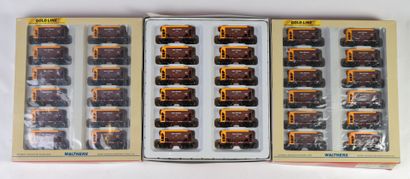 
WALTHERS

3 Coffrets soit 36 wagons(sans...