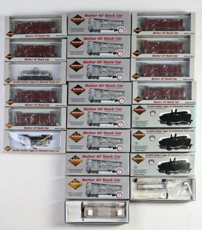 
PROTO 2000

23 Wagons de marchandises divers...