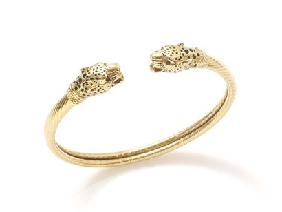 
Bracelet jonc open gold 750 thousandths...