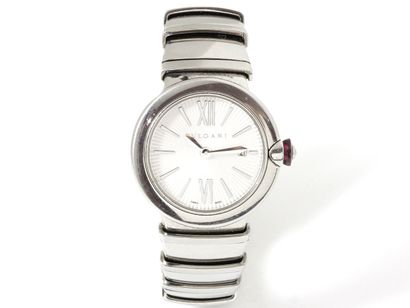 BULGARI ''LVCEA

Ladies' wristwatch in steel,...