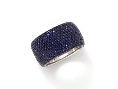 
 
GEORLAND
 Large bague jonc en or gris...