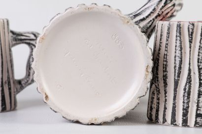 Pol CHAMBOST (1906-1983) A ceramic orangeade...
