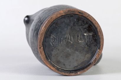 Robert PICAULT(1919-2000) Iridescent ceramic...