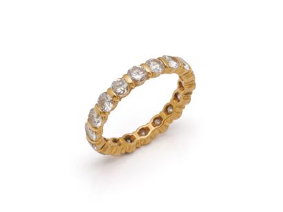 American wedding band in 750 thousandths...