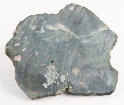 One-sided polished slice of Green Ocean Jasper...