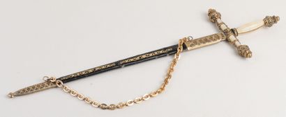 Italian 20th century work, cadet dagger in...