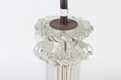 Fulvio Bianconi et Venini, transparent glass...