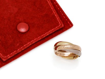 CARTIER ''TRINITY
3-tone wedding band in...