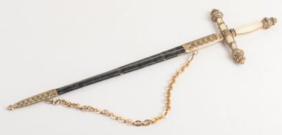 Italian 20th century work, cadet dagger in...