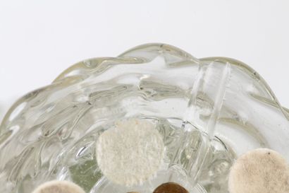 Fulvio Bianconi et Venini, transparent glass...