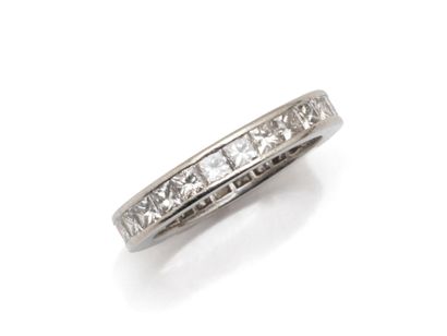 American wedding band in 850 thousandth platinum...