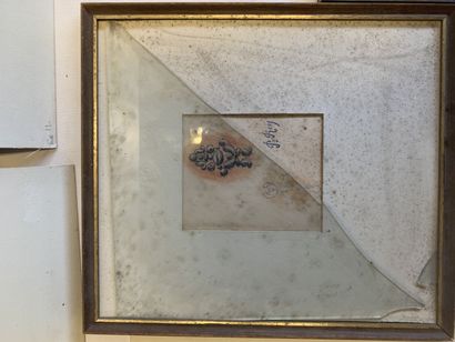 lot de 5 dessins et aquarelles de J ROY,...