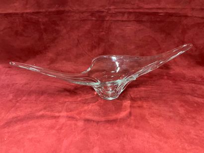 Coupe à fruits en cristal, 74.5 cm