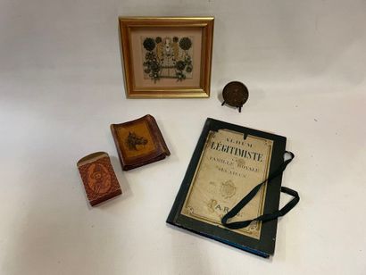 Lot d'objets de curiosité comprenant une...