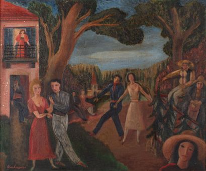 Louis TOUCHAGUES (1893-1974) 