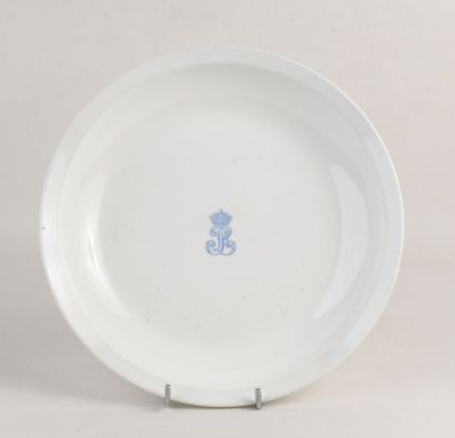 Armes de Louis Philippe, Assiette en faïence...