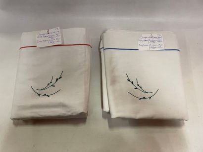 Un lot de Draps métis provenant de la grande...