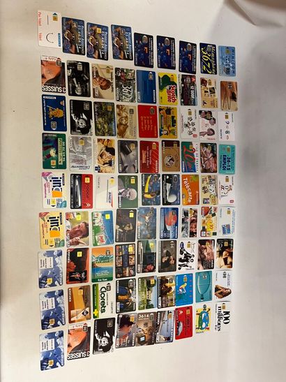 un lot de 265 cartes téléphoniques de 1990...