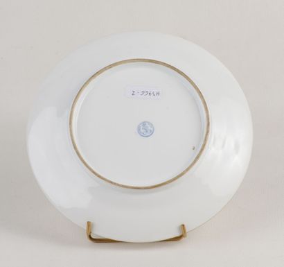 Armes de Louis Philippe, Assiette en faïence...