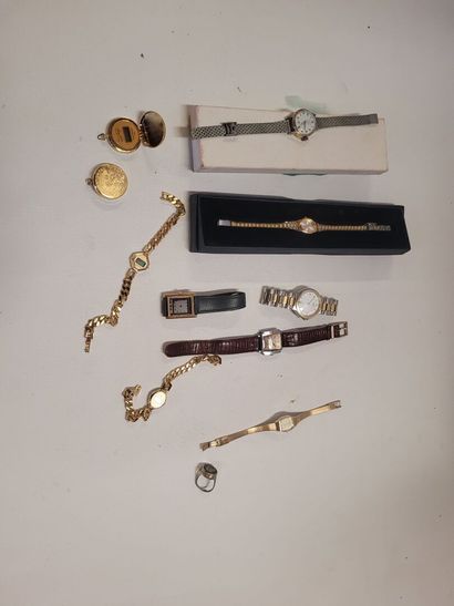 Un lot de 11 montres de divers marques et...