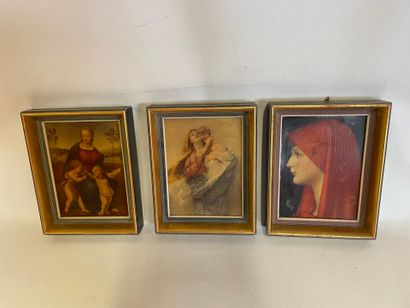 Un lot de trois reproductions dont 