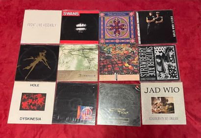 un lot 12 vinyles divers industriel et New...