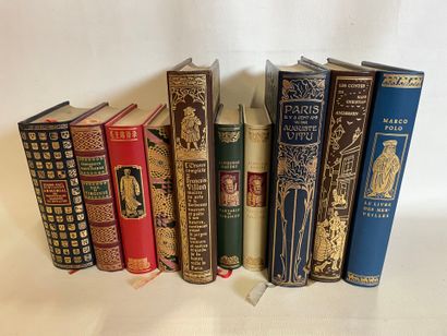 Lot de 10 volumes des éditons Jean de Bonnot...