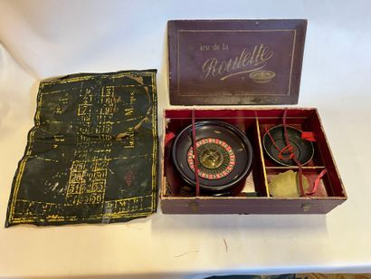 Un jeu de roulette dans son coffret avec...
