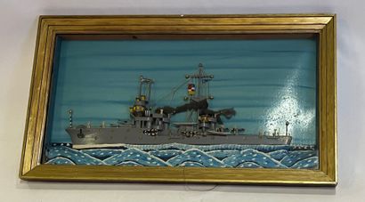 Diorama vers 1950 