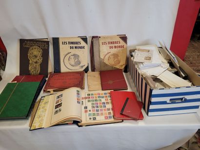 timbres
Lot de timbres en albums et a trier...