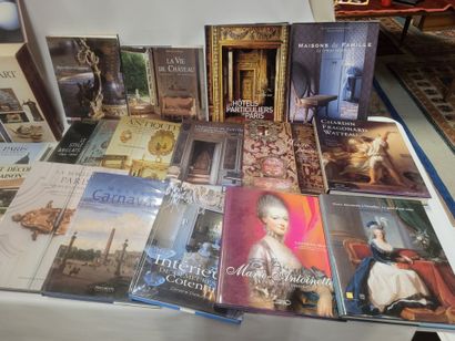 Lot de 23 volumes de documentations, art,...