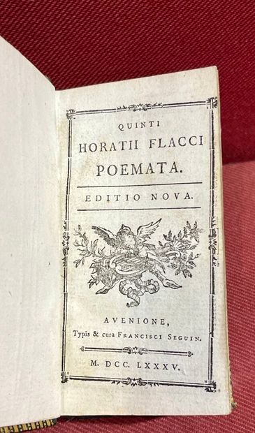 Horace, poemata, Avenione (Orléans), Francisci...