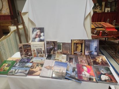 Lot de 23 volumes de documentations, art,...