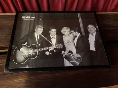 Impression représentant Johnny, Richard Anthony,...