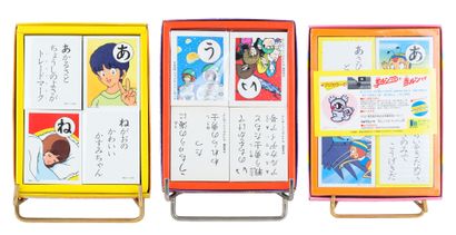 A set of 3 card decks, blister-packed, including...