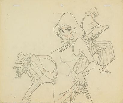 Lupin III - Fujiko / Lupin / Goemon

Rare...