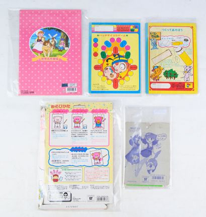 a set of 3 Japanese coloring books on Le...