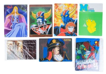 A set of 29 Japanese plastic posters, 2000s,...